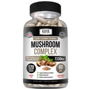 Kaya Naturals Premium Mushroom Complex Poent - συμπλήρωμα μανιταριών - Mushroom Complex Κάψουλες 1995mg ανά υπηρεσία - Βοηθήματα ψυχική σαφήνεια Υποστηρίζει ανοσοποιητικό σύστημα, ευεξία & ζωτικότητα - 120 κόμης