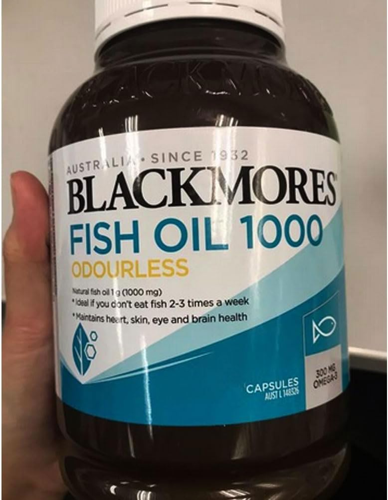 Blackmores Άοσμη ιχθυέλαιο 1000 60 κάψουλες. (Honest Succeed)
