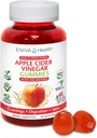 Eniva Health Apple Cider Vinegar Gourmet Gummy Vitamins 60 Ct USDA Organic ACV Vegan Gluten Free Non-GMO with The Mother B12 Beetroot Romegranate Energy Curb Cravings Detox Cleanse Immunity