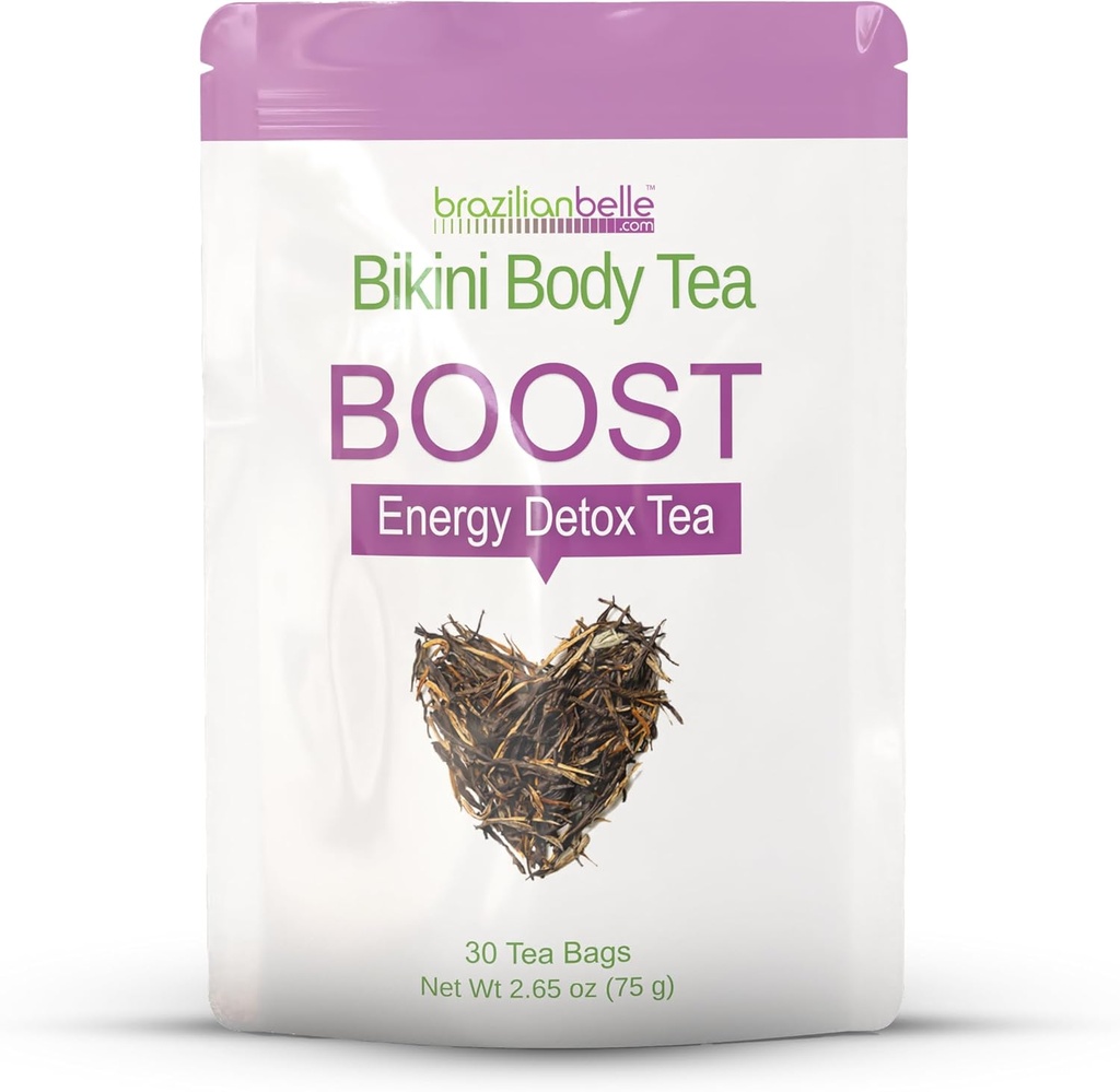 Body Slimming Detox Tea - Laxative-Free Colon Cleanse Τσάι για την υποστήριξη ενός Υγιούς Βάρος - Απαλό Καθαριστικό Τσάι Detox για Belly Bloating Relief. Μείγμα Φυσικού Φυτικού Τσάι (30 ct)