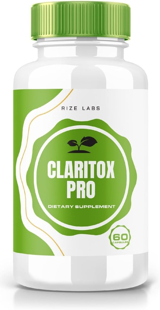 rize labs - Claritox Pro Advanced Pill Formula για Ίλιγγο (60 κάψουλες)