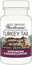 Host Defense Turkey Κάψουλες ουράς - Digestive Health & Immune Response Support Supplement - Συμπλήρωμα μανιταριών για την υποστήριξη του γαστρεντερικού και του βλεννογόνου μικροβιώματος - 30 κάψουλες (15 υπηρεσίες)*