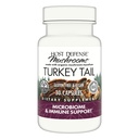 Host Defense Turkey Κάψουλες ουράς - Digestive Health & Immune Response Support Supplement - Συμπλήρωμα μανιταριών για την υποστήριξη του γαστρεντερικού και του βλεννογόνου μικροβιώματος - 30 κάψουλες (15 υπηρεσίες)*