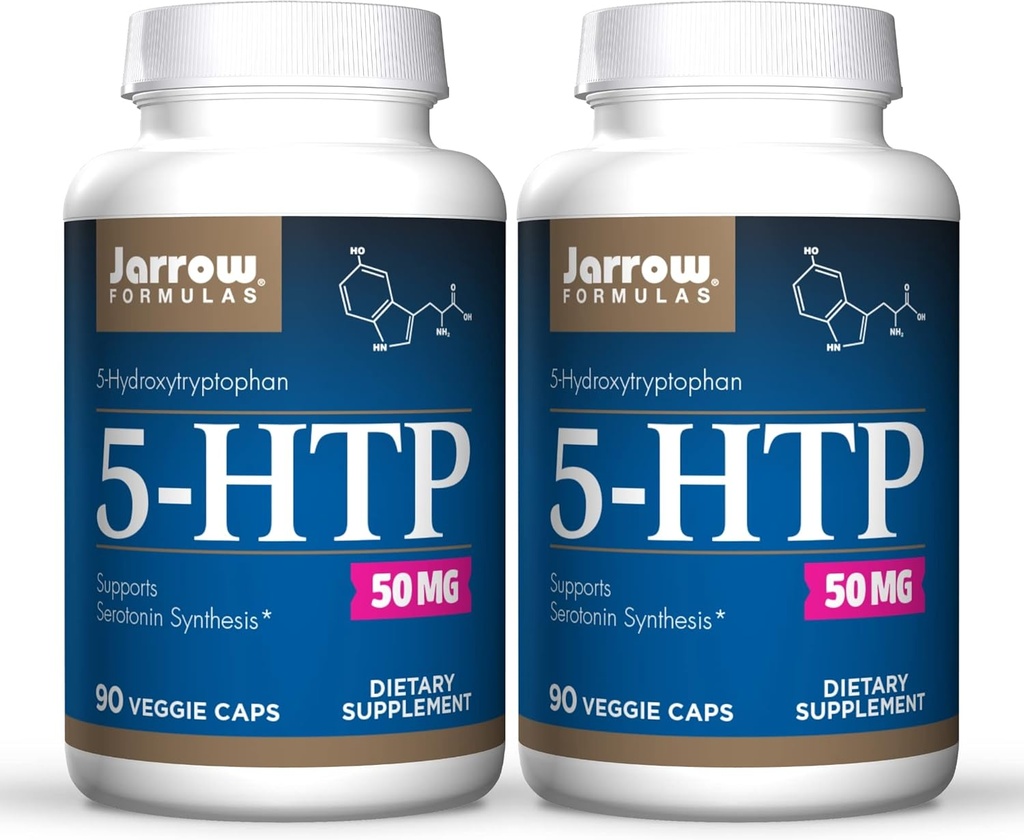 Jarow 5- HTP 50 mg, 90 καπάκια (Multi- Pack)