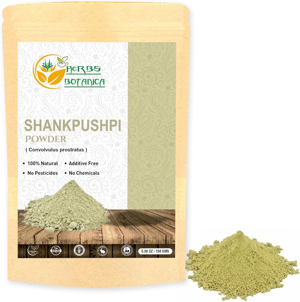 Βότανα Botanica Shankhpushpi σκόνη Convolvulus Pluricaulis 100% Φυσικό 