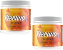 Youngevity Rebound Fx Citrus Powder, 360g – Συμπλήρωμα για την Ενέργεια, Εμπλουτισμένο με Βιταμίνες, Ορυκτά και Αντιοξειδωτικά – Αναμνηστική σκόνη ανοσοποιητικού συστήματος - Ενεργειακά Βιταμίνες Drink Mix για γυναίκες και άνδρες (2 Pack)