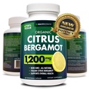 Citrus Bergamot Supplement – 150:1 Extract, 1200mg ανά Σερβίρισμα, 80% Πολυφαινόλες, Συμπλήρωμα για Υψηλή Χοληστερόλη, Ιταλική Πηγή, 60 Count, 1 μήνα προσφοράς, Made in The USA