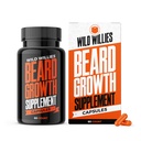 Wild Willies Beard Growth Vitamins - Φυσικό BioSitol ASX Complex Gard Growth Συμπληρώματα για τους άνδρες - 60 κάψουλες Anti Hair Loss Χάπια - Συμπλήρωμα για Fuller Thicker Beard Υποστήριξη, Αποτρέποντας την φαγούρα