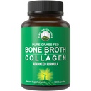 Κάψουλες Κολλαγόνου Οστού. 180 Χάπια Fed Grass Broth Collagen Protein Peptides. Περιέχει και τους 3 τύπους 1, 2, και 3.