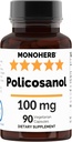 MONOHERB Policosanol 100 mg ανά Καψάκιο - 90 Veg Κάψουλες