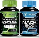 WELLNESS LABSRX NAD Supplement Capsules | Digestive Enzymes Capsules