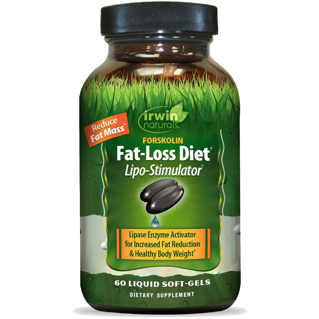 Irwin Naturals Forskolin Fat Loss Diet Supplement, 60 Count