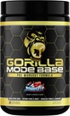 Gorilla Mind Base Pre Workout - Αυξάνει το νιτρικό οξύ Έντονη Εστίαση & Drive Δύναμη αντοχής - L-Citrulline, L-Tyrosine, Betaine, Alpha-GPC, Caffeine, Huperzine A - 360 Grams (Bombsicle)