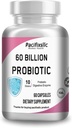 Probiotic 60 Δισεκατομμύρια κάψουλες, Διασφάλιση Ποιότητας με Σύνθετη Σύστημα Παράδοσης Ανοσολογική Υποστήριξη και Πειθαρχική Ευεξία για Άνδρες και Γυναίκες