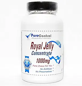 Royal Jelly συμπυκνωμένο 1000mg // 200 κάψουλες // Pure // από PureControl Συμπληρώματα