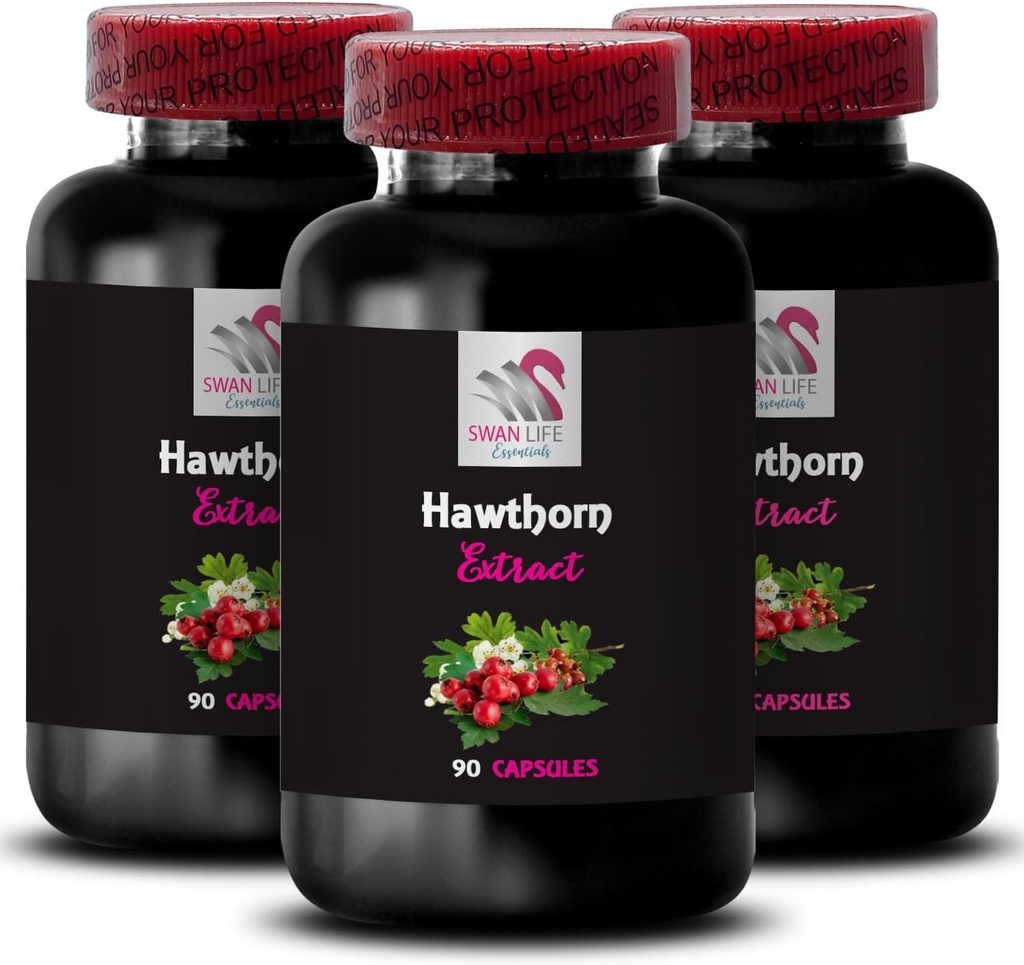 Rooted in Nature - HAWTHORN EXTRACT - Berry Boost, Ancient Leaf Extract, Flora’s Berry Magic, Botanical Wild Berry, Traditional Leaf, Συγκομιδή Blend, Leaf Power Tradition 3 Μπουκάλια 180 κάψουλες