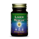 HEALTHFORCE SUPERFOODS Liver Rescue - Natural Liver Cleanse - with Milk Thistle & Dandelion Root - Gluten-Free & Vegan - 30 Capsules