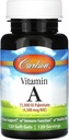 Carlson Labs Βιταμίνη A Palmitate, 15000 IU, 120 Softgels