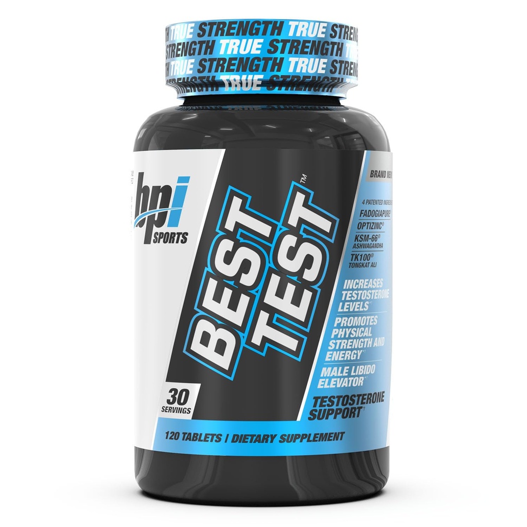 BPI Sports Best Test - τεστοστερόνη Booster για τους άνδρες - αποκατάσταση μυών & Μεταβολισμός Υποστήριξη, φυσικό συμπλήρωμα τεστοστερόνης για τους άνδρες, βελτιώνει Stamina, ενέργεια & απόδοση - 30 εξυπηρετήσεις