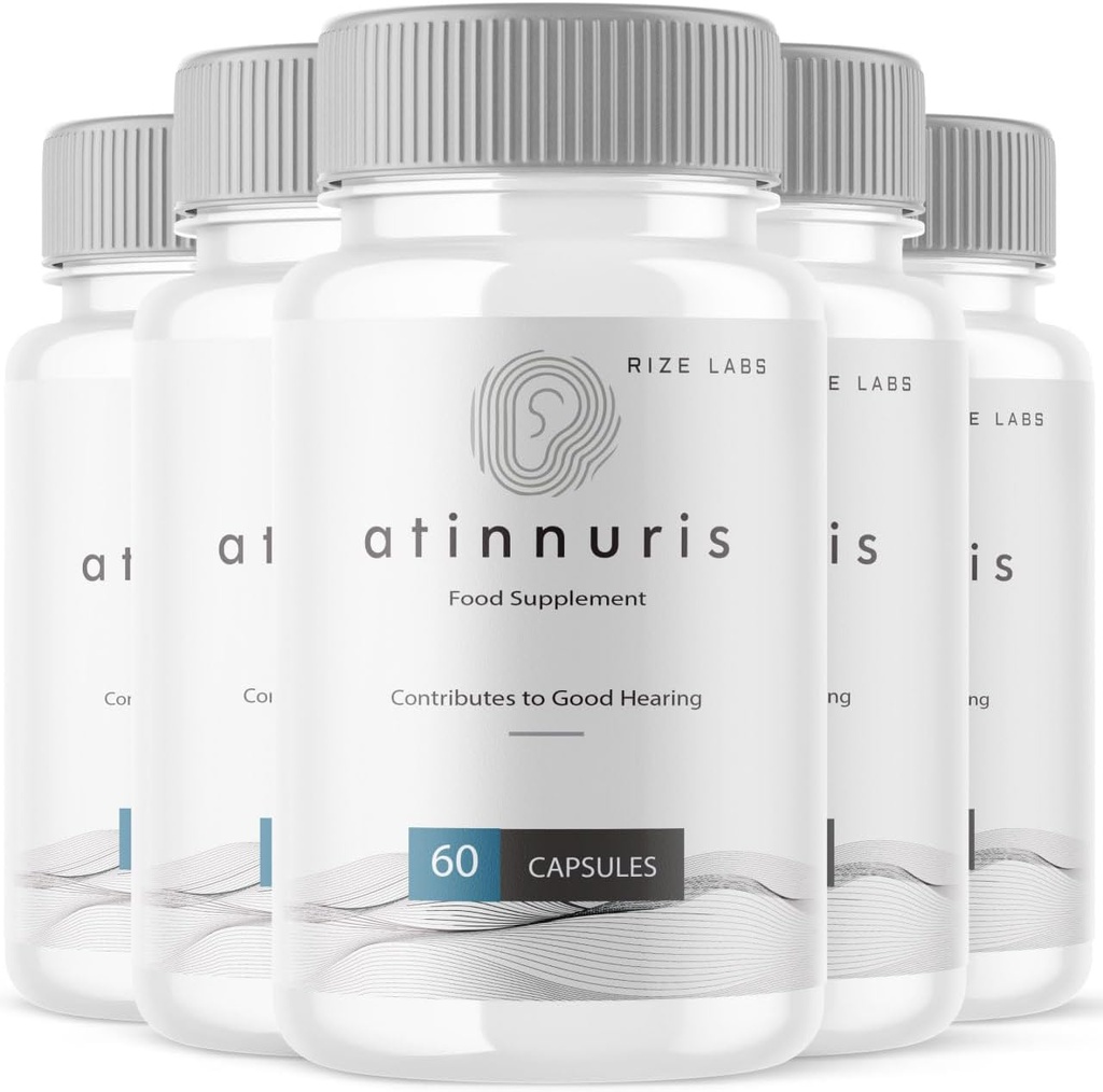 riize εργαστήρια Κάψουλες Atinnuris, συμπλήρωμα διατροφής για να βοηθήσει Soothe Ear Nerves, Υποστήριξη υγιή ακοή, Advanced Formula Pills - Συσκευασία των 5.300 καψουλών)