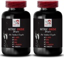 Ορνιθίνη α-κετογλουταρική OKG - NITRIC OXIDE PHOER - L-γλουταμίνη σκόνη, αντοχή στην άσκηση, σκόνη οξειδίου του αζώτου, συμπλήρωμα γυμναστικής, συμπλήρωμα ενέργειας, δύναμη άσκησης 2 φιάλη 180 δισκία