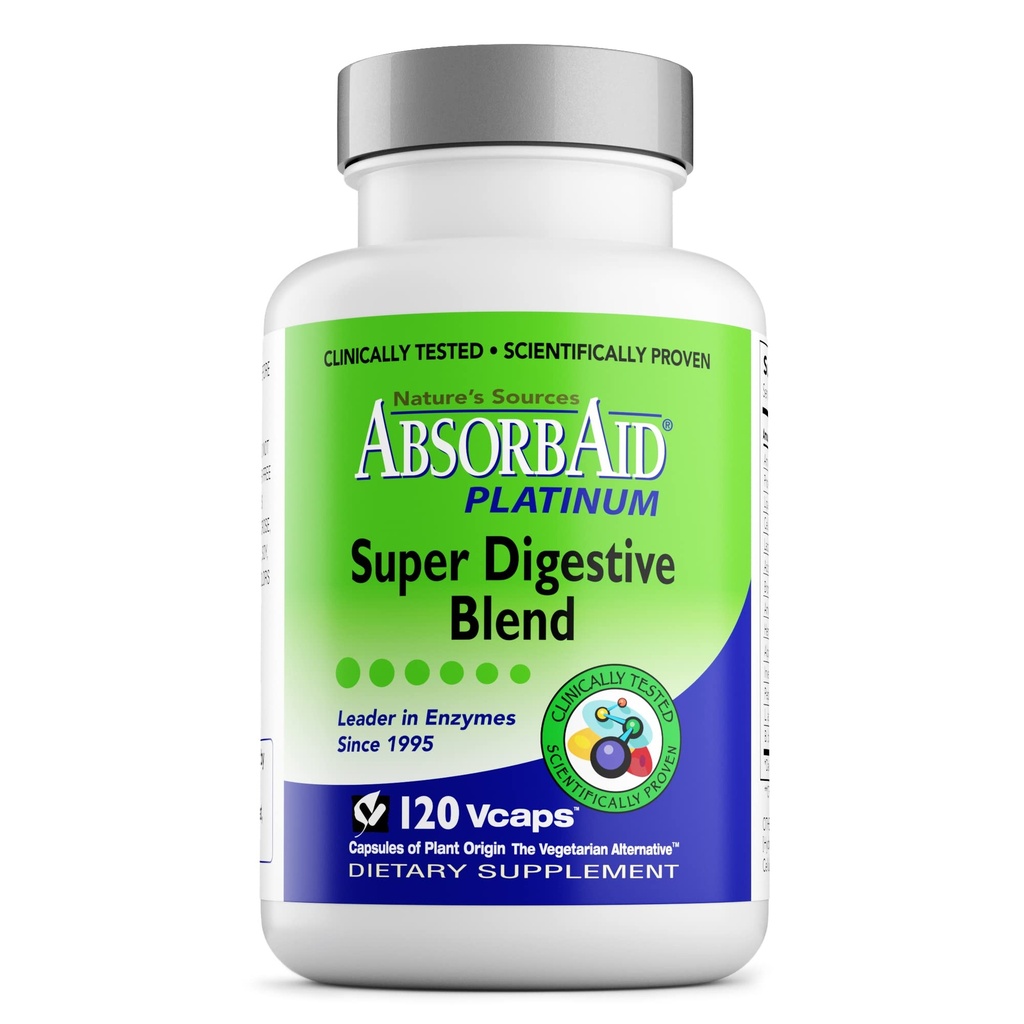Absorbaid Platinum Super Digestive Blend, 120 κόμης