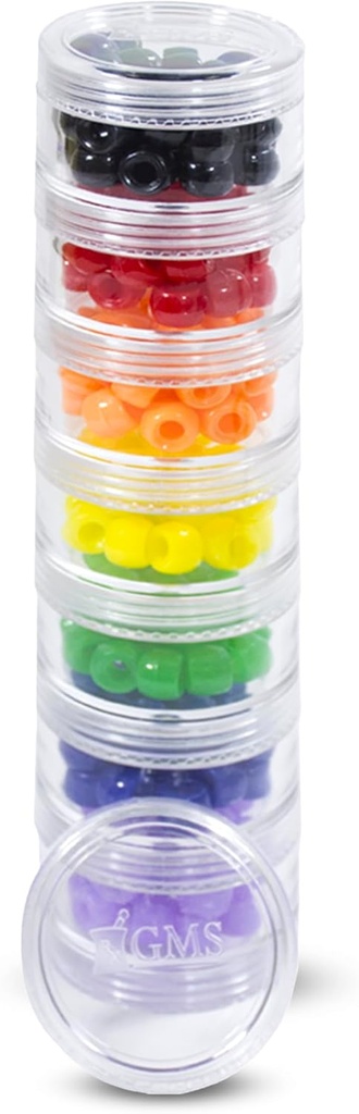 7 Day Medicine Hill Organizer - Stackable Pill Box - Ταιριάζει σε μικρά δισκία & συμπληρώματα βιταμίνης - Κρατήστε την Καθημερινή & Εβδομαδιαία Ιατρική σας Οργανωμένη σε ένα μέρος - Μικρό - σαφές