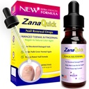 ZanaQuick Extra Strength Toenail & Fingernail Repair Drops - Ανανέωση φροντίδας νυχιών για χοντρά, κατεστραμμένα και αποχρωματισμένα νύχια - 1 Pack, 0.50 fl oz