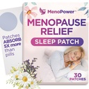 Cooling Comfort Sleep Patches για γυναίκες - Εμμηνόπαυση Ανακούφιση για καλύτερη βοήθεια ύπνου - Συμπλήρωμα ύπνου για χαλάρωση & επιπλέον δύναμη - Υποστήριξη Hot Flashs, Ποιότητα Ύπνος & Μείωση Κόπωση - 30 Patches