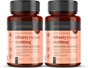 Pureclinica Bilberry Extract 10. 000mg x 360 δισκία (2 φιάλες) - 10 X Περισσότερες Ανθοκυανιδίνες ανά δισκίο από τους περισσότερους άλλους - και 5mg Black Pepper Extract για 300% Αυξημένη Απορρόφηση