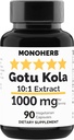 MONOHERB Gotu Kola Extract 1000 mg - 90 Κάψουλες για χορτοφάγους