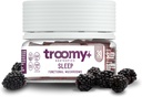 Troomy Sleep Reishi + Μελατονίνη Great Tasting Mushroom Gummies - Υποστηρίζει τον Ξεκούραστο Ύπνο - Μαύρο Βατόμουρο - 30 Count