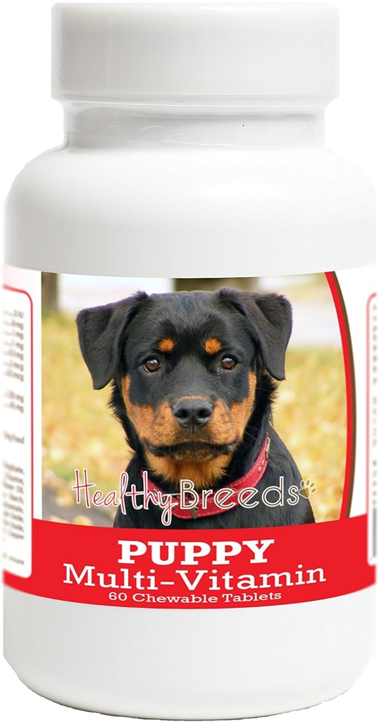 Υγιείς Φυλή Rottweiler κουταβάκι σκύλο πολυβιταμίνη δισκίο 60 κόμης