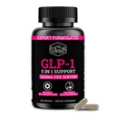 GLP-1 συμπλήρωμα υποστήριξης (GLP-1 συμπλήρωμα γυναικών) GLP Ενεργοποιήστε με GLP-1 Probiotic & Green Tea Extract (5 σε 1 GLP-1 Booster) 3260mg ανά υπηρεσία (1 μήνας προσφοράς) για υποστήριξη μεταβολισμού