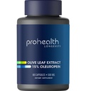 ProHealth Olive Leaf Extract (15% Oleuropein) (500 mg, 60 Veggie Capsules)