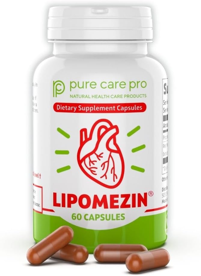 Pure Care Pro Συνεργική Χοληστερόλη Υποστήριξη Blend: Κόκκινο ρύζι ζύμης, Policosanol, Σπόροι σταφυλιού & Lespedeza – 60 κάψουλες χορτοφάγων