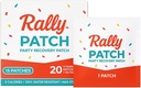 Rally Patch 30-Pack – Individually Wrapped Party Recovery Patches for Bachelorette Parties, Girls Trips, Festivals, Nights Out, Travel Essentials, After-Party Support (30 Pack)