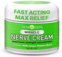 Miracle Nerve Cream - Μέγιστη δύναμη - Turmeric και Arnica Blend για την ανακούφιση της νευροπάθειας - Καταπραϋντική φόρμουλα ποδιών & χεριών με MSM, B6, E - Made in USA