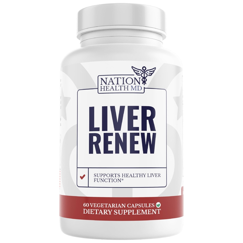Liver Renew - Liver Cleanse Detox & Repair - Συμπλήρωμα στήριξης ήπατος με εκχύλισμα Artichoke, Θήκη γάλακτος, δαντελίων και κουρκουμά (1 μπουκάλι)