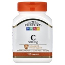 21ος αιώνας C 500 Mg δισκία, 110 μέτρα