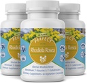 Τέλεια συμπληρώματα – τέλεια Rhodiola Rosea – 60 κάψουλες – φυσικό συμπλήρωμα προσαρμογόνου – αυξάνει την ενέργεια – καλύτερη εστίαση – 3 συσκευασία