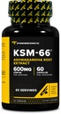 Primaforce KSM-66 εκχύλισμα ρίζας Ashwagandha (600mg) 60 κάψουλες λαχανικών - 5% Withanolides με BioPerine