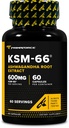 Primaforce KSM-66 εκχύλισμα ρίζας Ashwagandha (600mg) 60 κάψουλες λαχανικών - 5% Withanolides με BioPerine