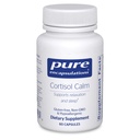 Pure Encapsulations Cortisol Calm - Supports Cortisol Health & Relaxation - Contains Ashwagandha, Magnolia Bark, Rhodiola Rosea & L-Theanine - Restful Sleep* - 60 Capsules