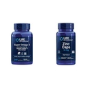 Επέκταση ζωής Super Omega-3 EPA/DHA ιχθυέλαιο, Sesame Lignans & εκχύλισμα ελιάς - Omega 3 συμπλήρωμα & καπάκια ψευδαργύρου, ψευδάργυρος 50 mg, κιτρικό ψευδάργυρο, Υποστήριξη Ανοσοποιητική άμυνα του σώματος