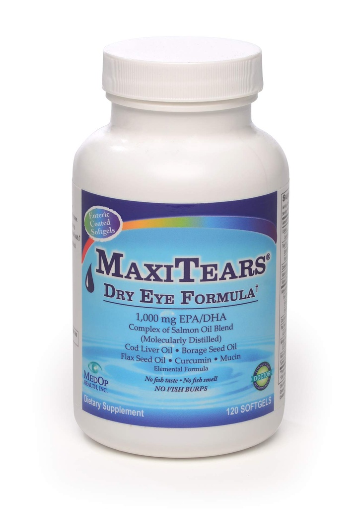 MedOp Dry Eye Formula 120 softgels, 1bottle