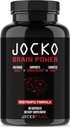 Jocko Fuel Brain Power - Νοοτροπικά συμπληρώματα διατροφής για μνήμη & εστίαση με L Theanine, L Carnitine- ενέργεια & συμπλήρωμα εστίασης (90 κάψουλες)