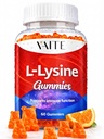 L-Lysine 1000mg Gummies - Υποστηρίζει το δέρμα, Lip, Vegan, Χωρίς γλουτένη, Βιταμίνες για ενήλικες Υγεία ιστού & ανοσοποιητικό σύστημα, Μασώμενα, Amino Acid Vitamin Συμπλήρωμα & Complex Συμπληρώματα, Μη ΓΤΟ