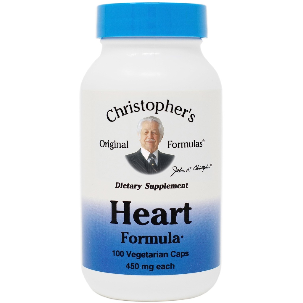 Πρωτότυπες Φόρμουλες του Christopher Dr Heart Formula Caps 100 Count