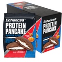 Enhanced Labs Protein Pancakes To Go - Cookies & Cream (Pack of 10) - Low Carb, Low Sugar, Low Calorie, High Protein, Keto-Friendly - Ready To Eat Snack